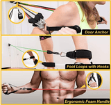 🔥 Premium 11-Piece Resistance Band Set