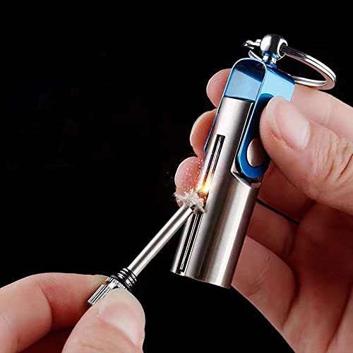 Waterproof Permanent Match Keychain Lighter