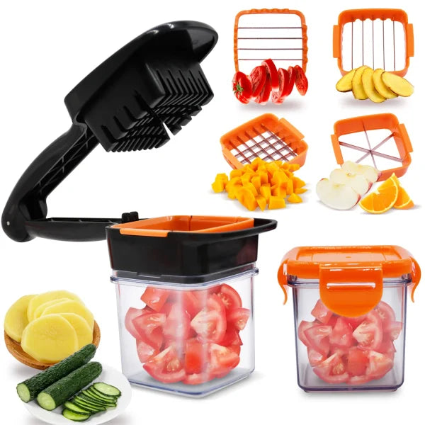 🥗 Nicer Dicer Quick: Your Compact 5-in-1 Kitchen Hero!