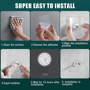 Punch-Free Screw Stickers ( 10 PCS )