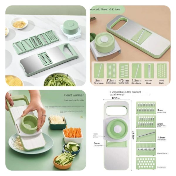 5 in 1 Vegetable Blades Cutter