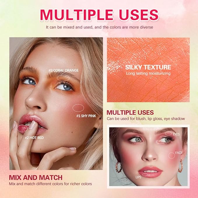 Pixi Beauty Blush Sticks – Easy Glow, Anytime