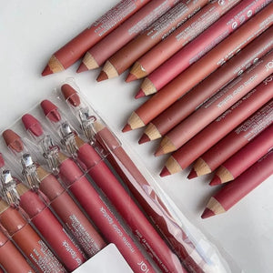 Flormar 12 colors clear lipstick