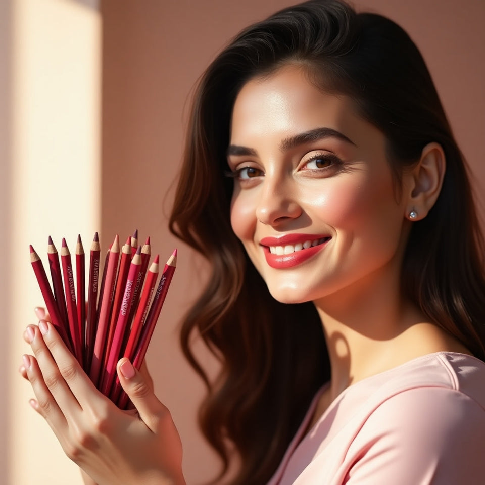 Flormar 12 colors clear lipstick