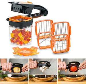 🥗 Nicer Dicer Quick: Your Compact 5-in-1 Kitchen Hero!