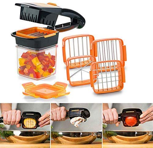 🥗 Nicer Dicer Quick: Your Compact 5-in-1 Kitchen Hero!