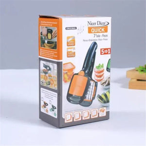 🥗 Nicer Dicer Quick: Your Compact 5-in-1 Kitchen Hero!