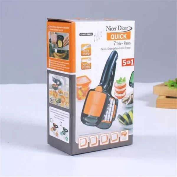 🥗 Nicer Dicer Quick: Your Compact 5-in-1 Kitchen Hero!