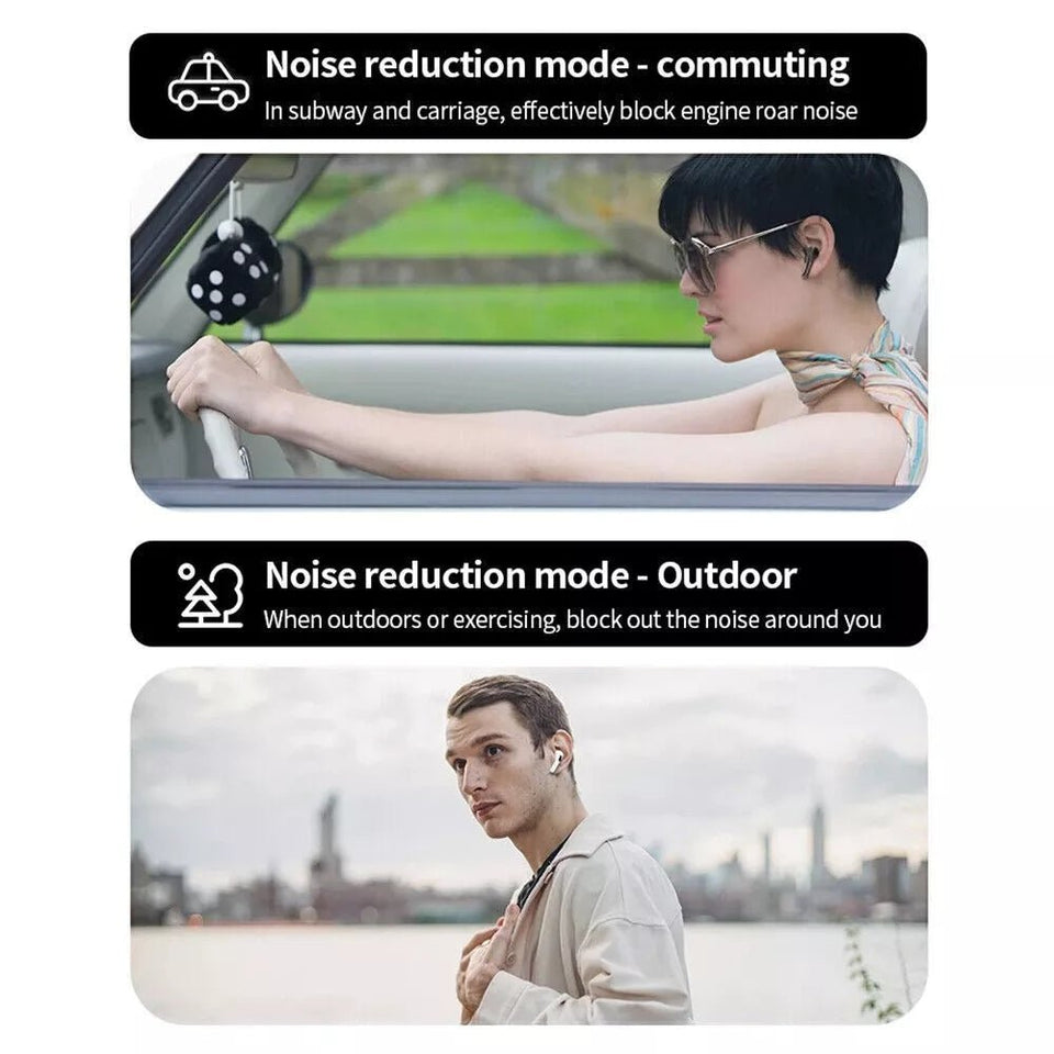🎧 A9 PRO Earbuds: Smart Display & Noise-Free Sound!