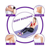 Foot Pedal Resistance Band Tummy Trimmer (random Colors)