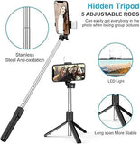 4 in 1 Tripod Selfie Stick With Remote Control