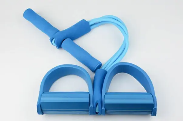 Foot Pedal Resistance Band Tummy Trimmer (random Colors)