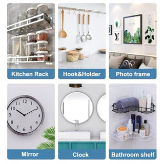 Punch-Free Screw Stickers ( 10 PCS )