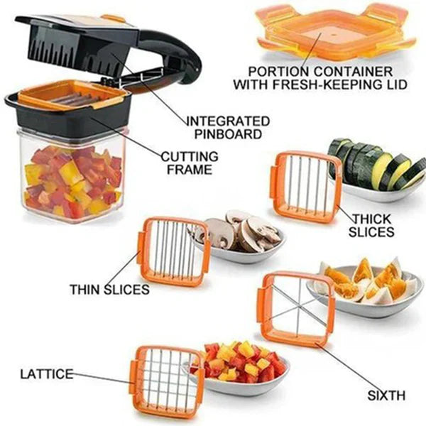 🥗 Nicer Dicer Quick: Your Compact 5-in-1 Kitchen Hero!